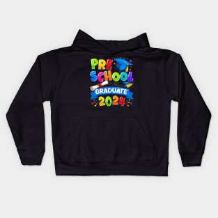 Preschool Graduation 2024 Pre-K Graduate Kids Boys Girls Kids Hoodie